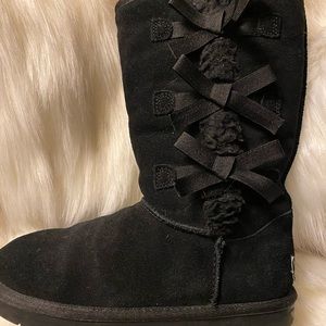 Girls Tall Suede Boots